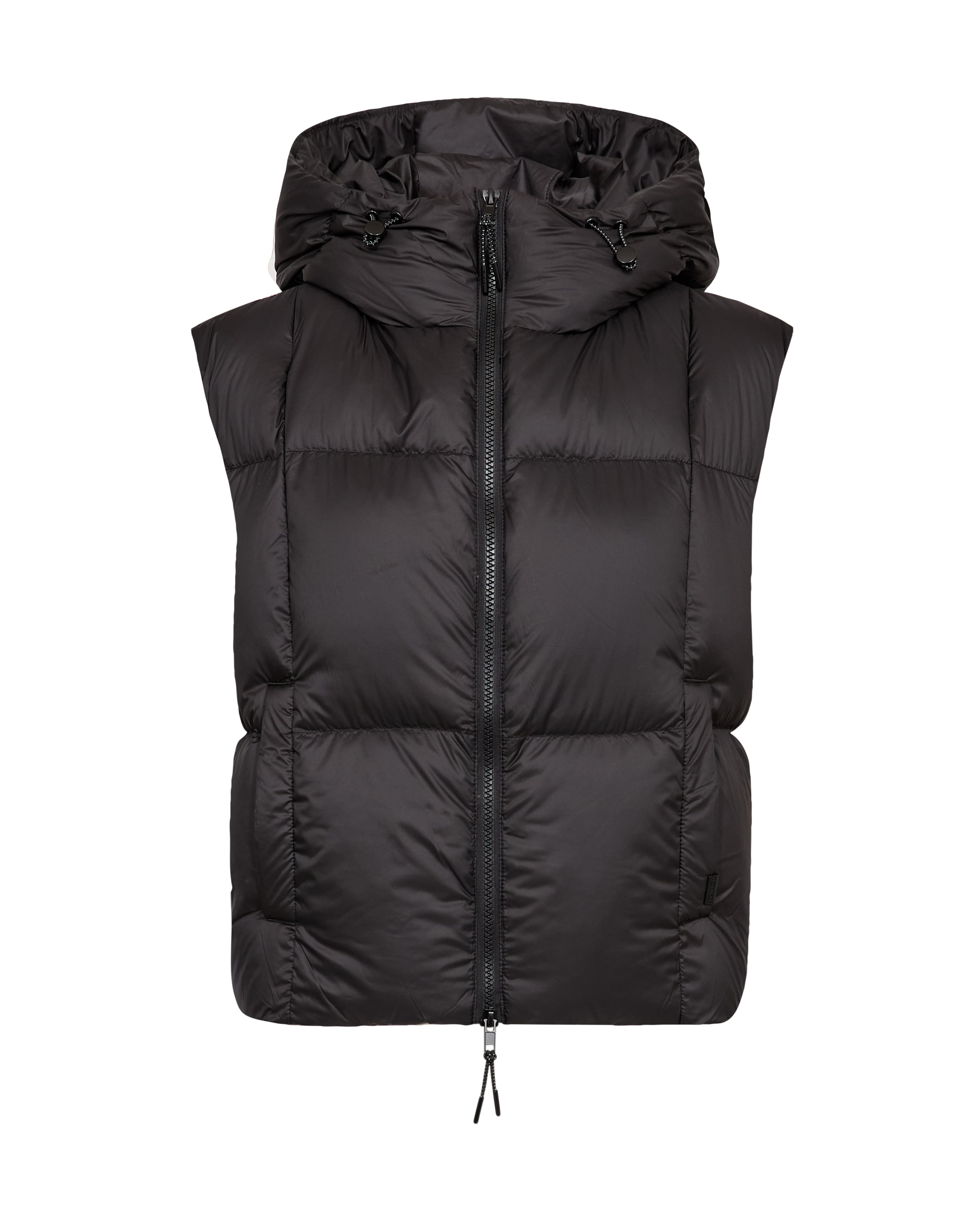 Kiara Tally Black Down Vest - 181370