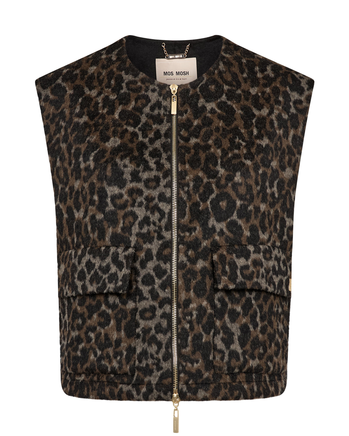 Elise Leo Black Vest - 181440