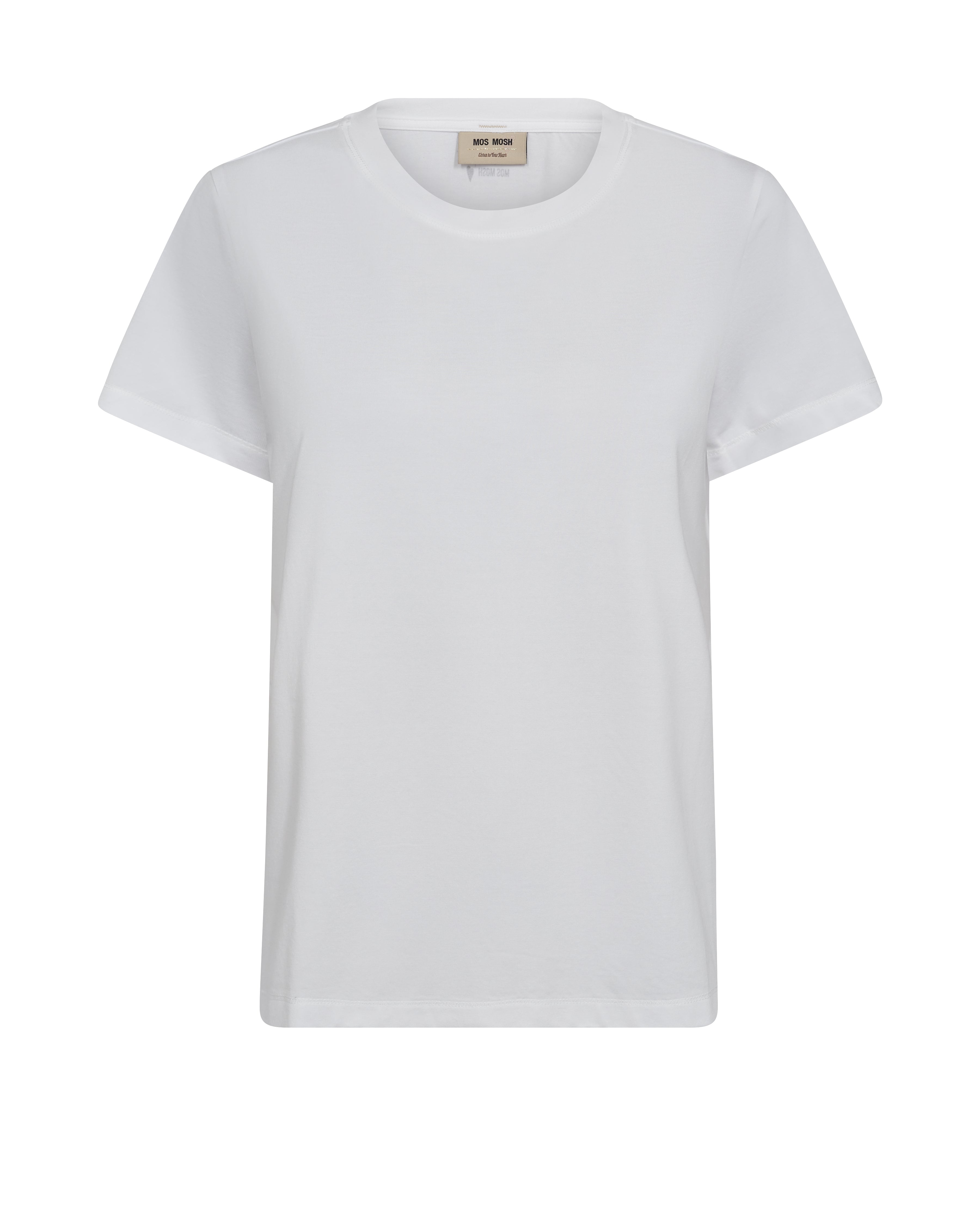Dala White Basic Tee - 168520