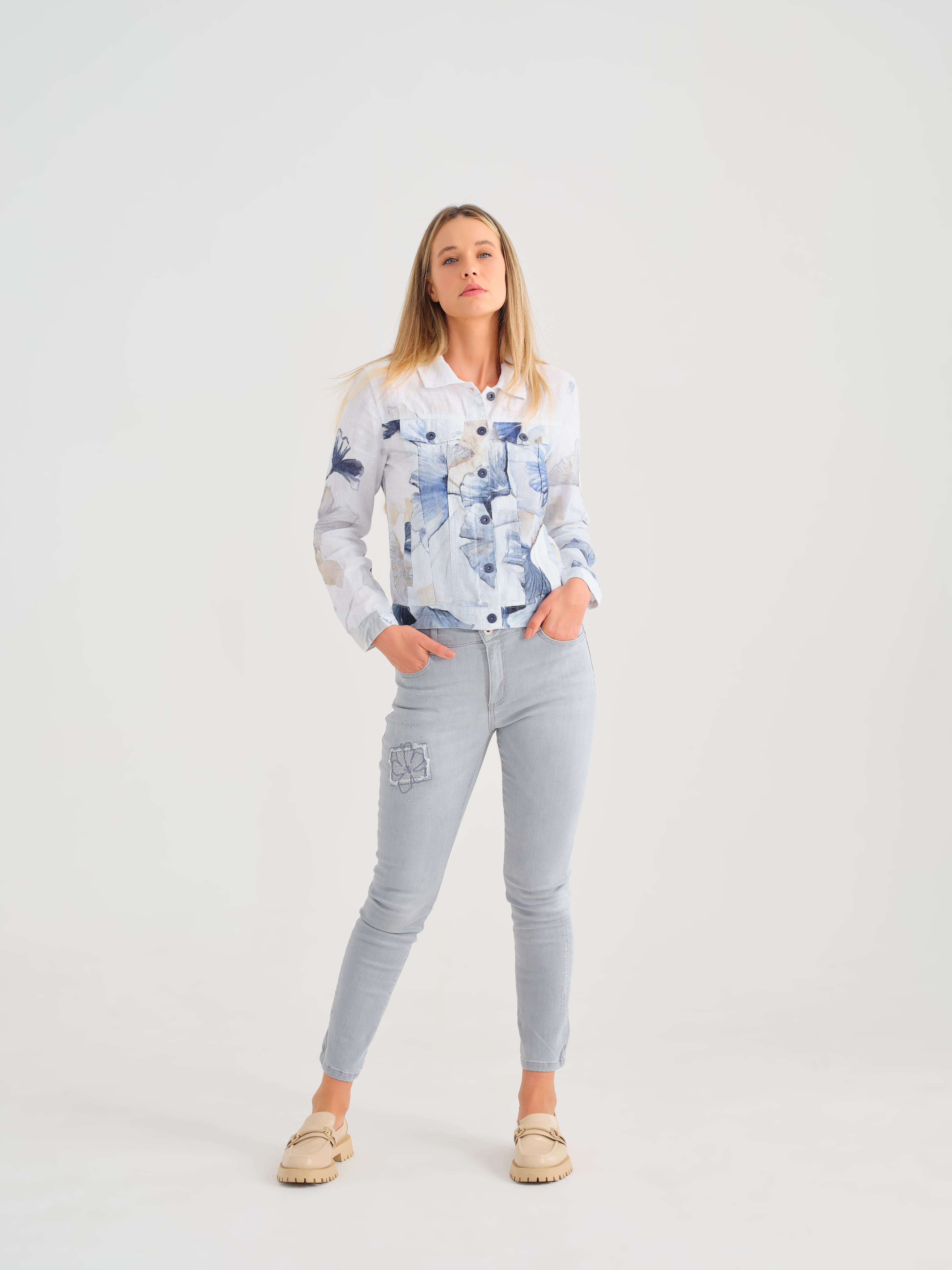 Indigo Melody Jacket - 25791