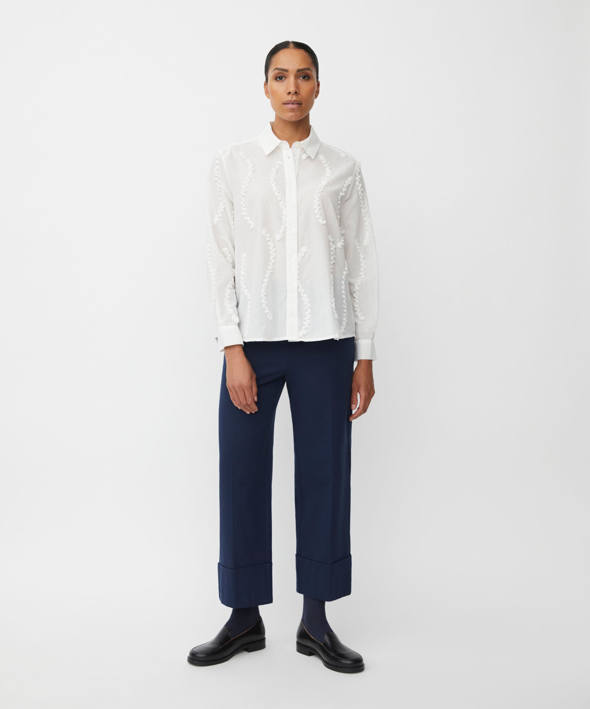 Imma Jet Stream Embroidered Shirt - 1011162
