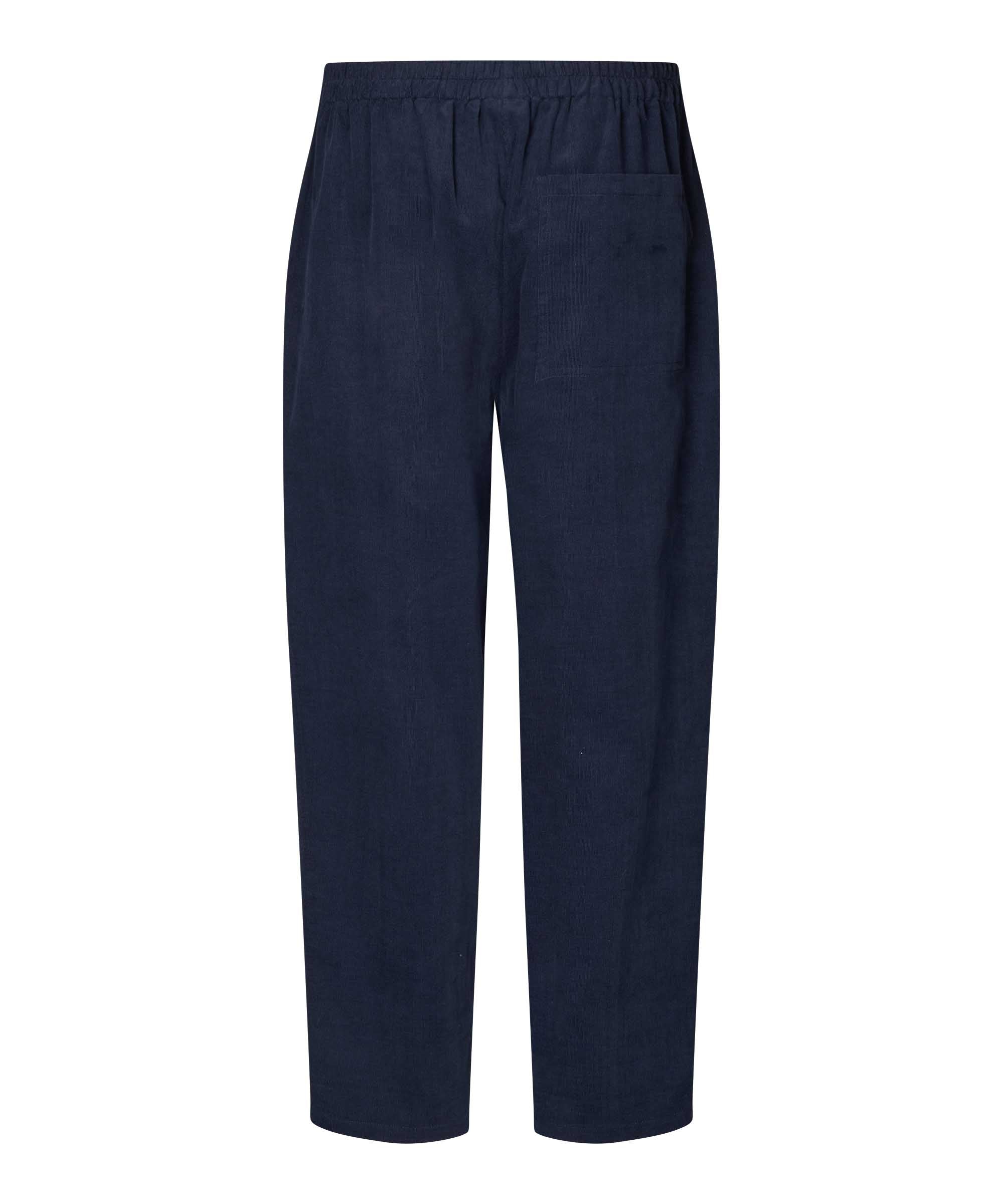 Parastoo Navy Needlecord Trousers - 1011141