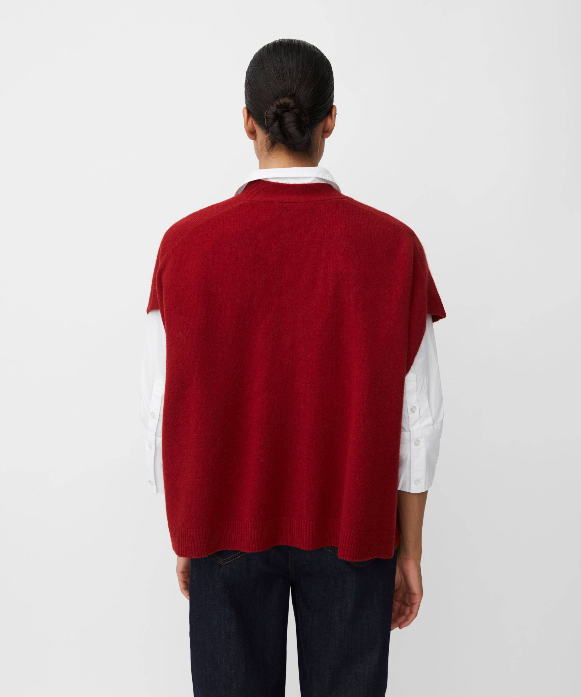 Lucanne Red Dahlia Cardigan - 1011128