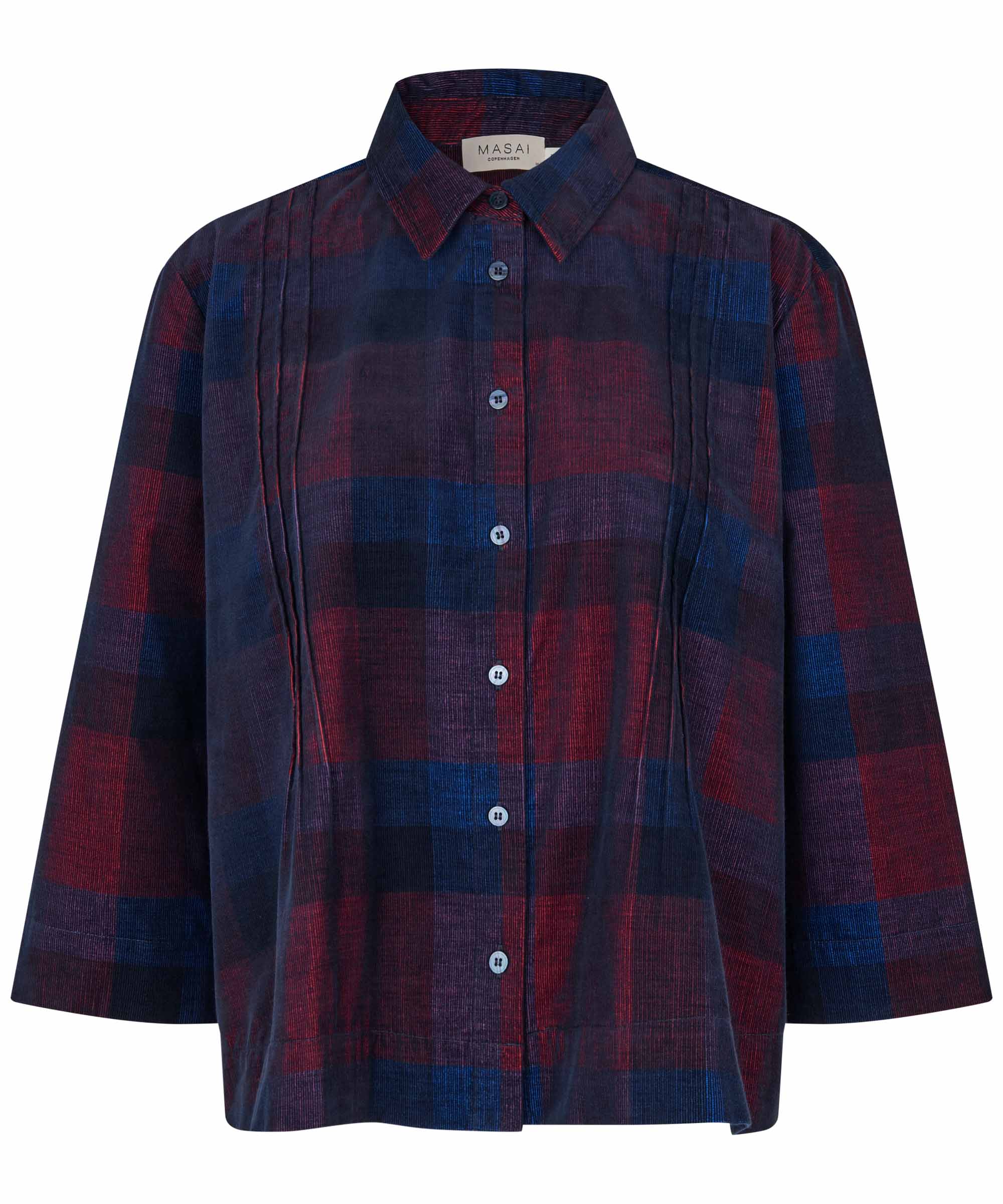 Ibilisan Dress Blue Cord Shirt - 1012918