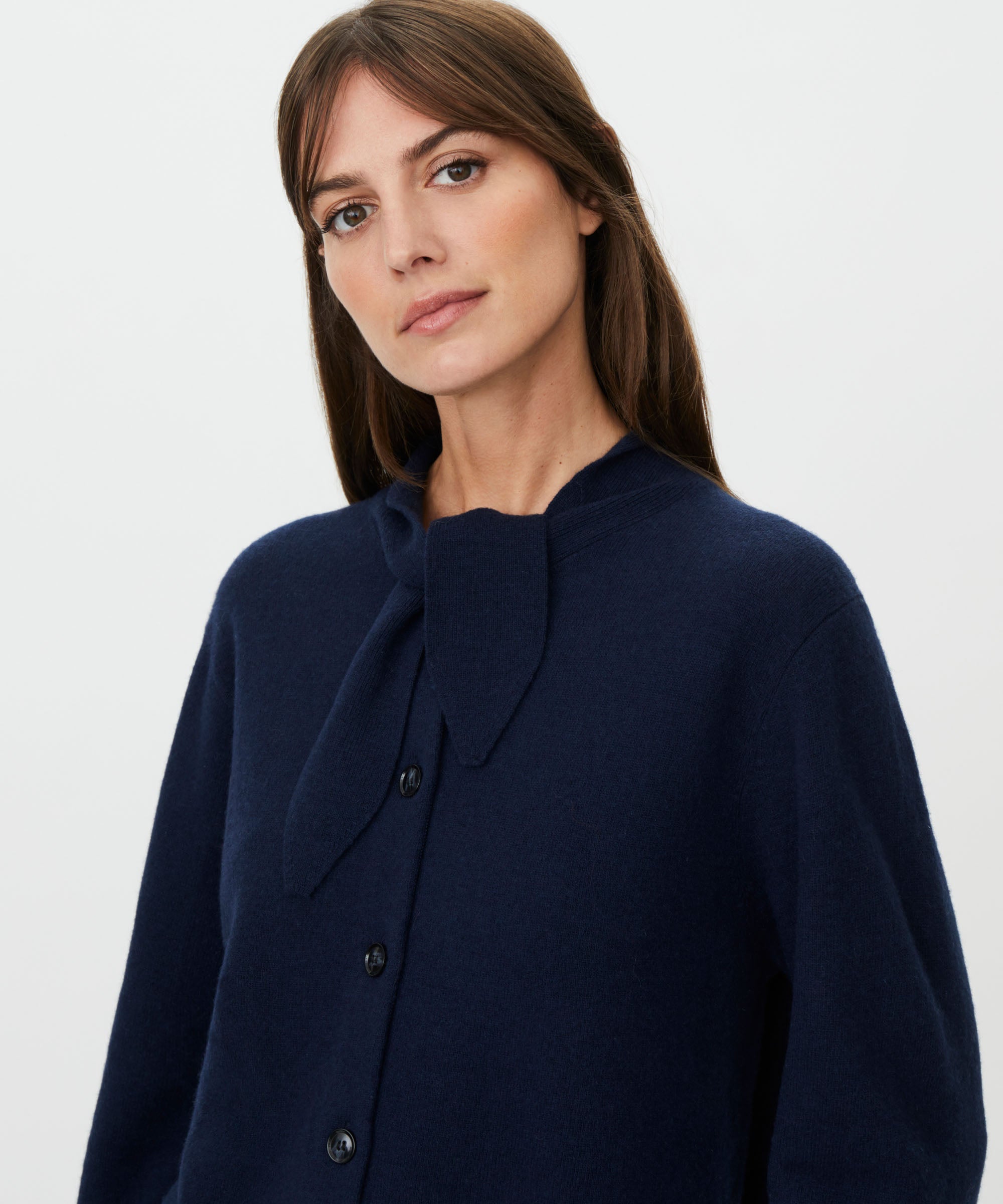 Lokimia Dress Blue Cardigan - 1012814