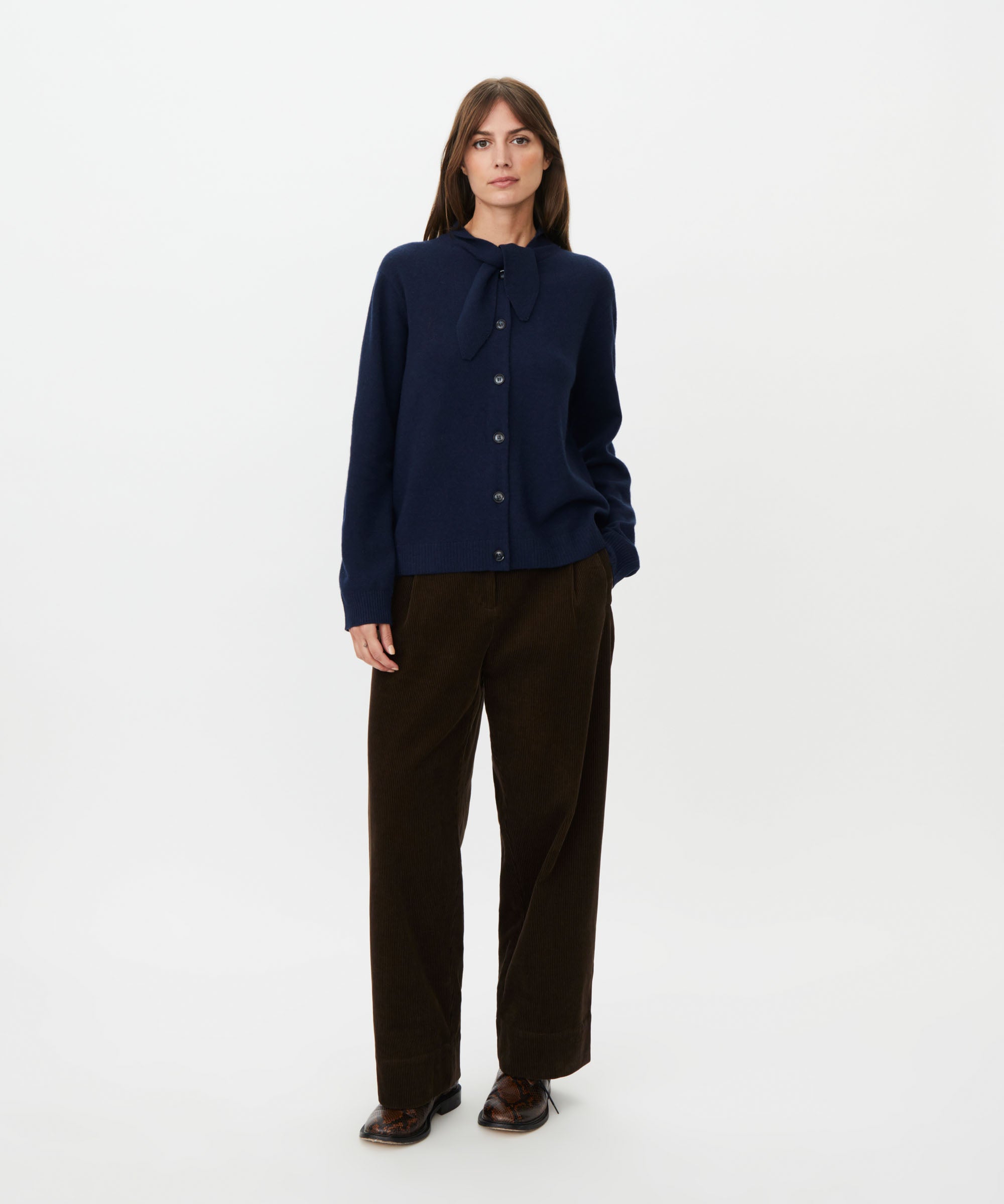 Lokimia Dress Blue Cardigan - 1012814