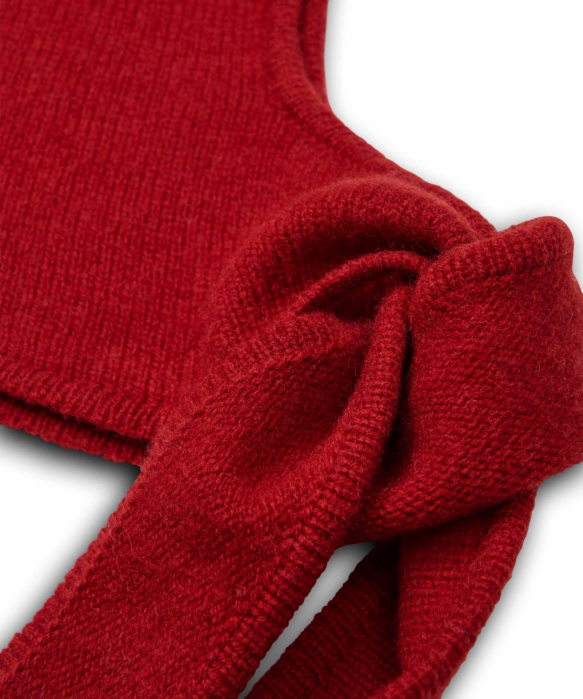 Rhen Tibetan Red Hood Scarf - 1013162