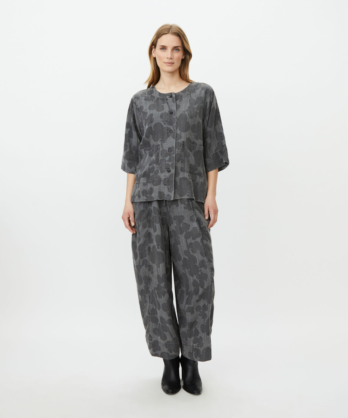 Ithalya Frost Grey Shirt - 1012948