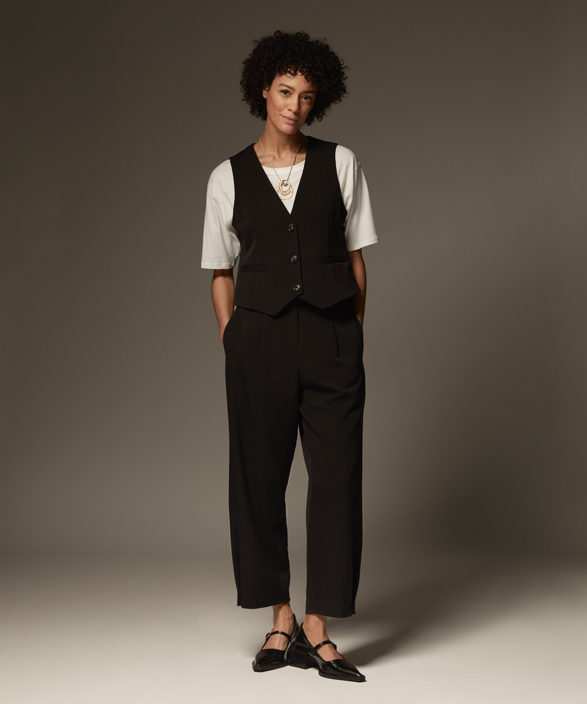 Punna Black Trousers - 1008671