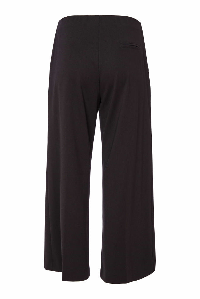 Black Wide Leg Trousers - NAS25239