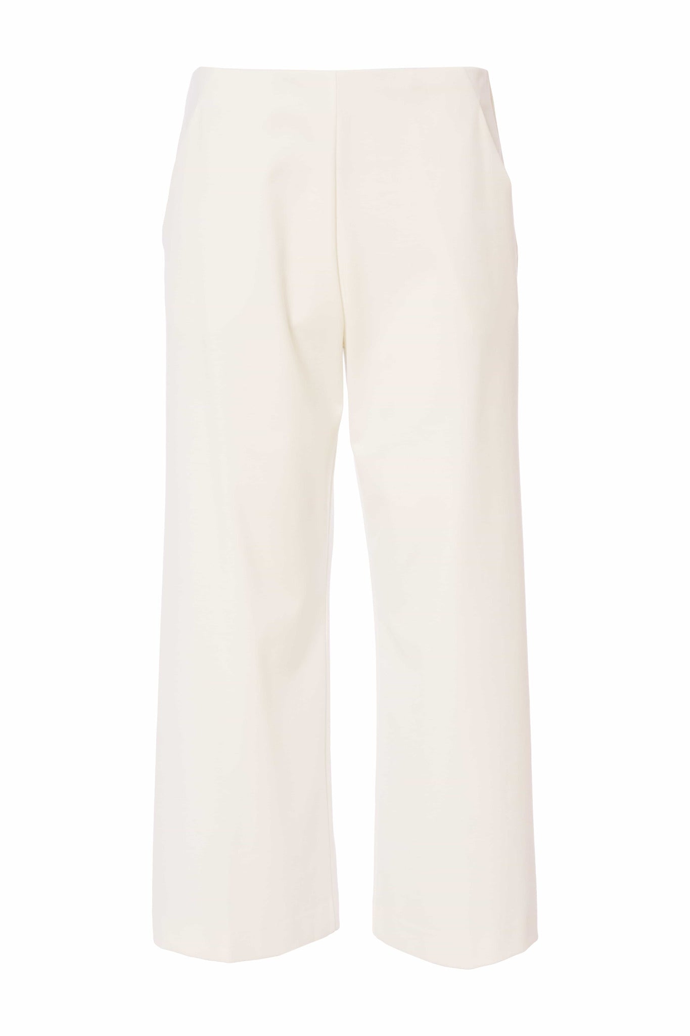 Cream Wide Leg Trousers - NAS25239