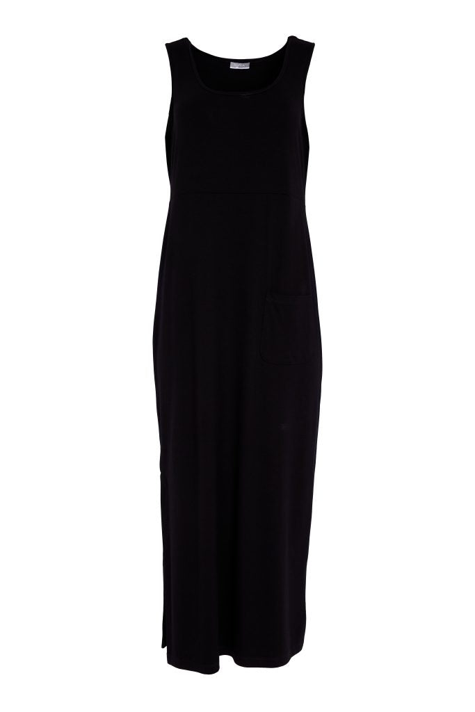 Black Jersey Dress - NAS26114