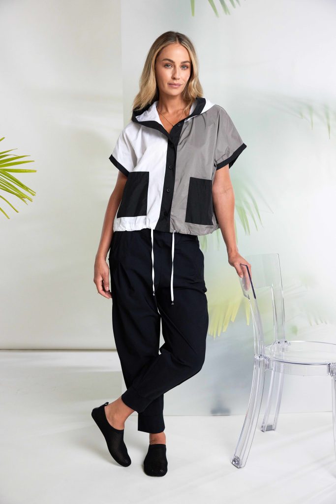 Black Cuff Hem Trousers - NAS26101