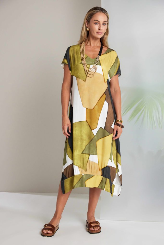 Oasis Graphic Print Dress - NAS26151