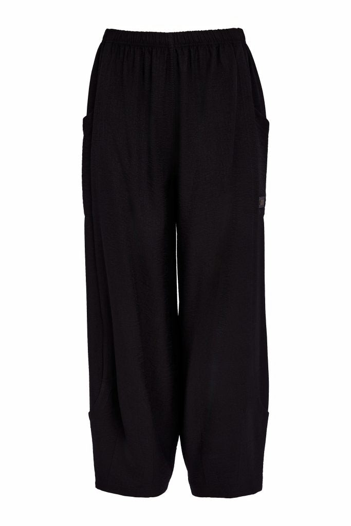 Black Side Panel Pocket Trousers - NAS26153