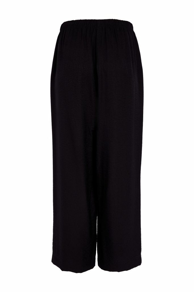 Black Wide Leg Trousers - NAS26154
