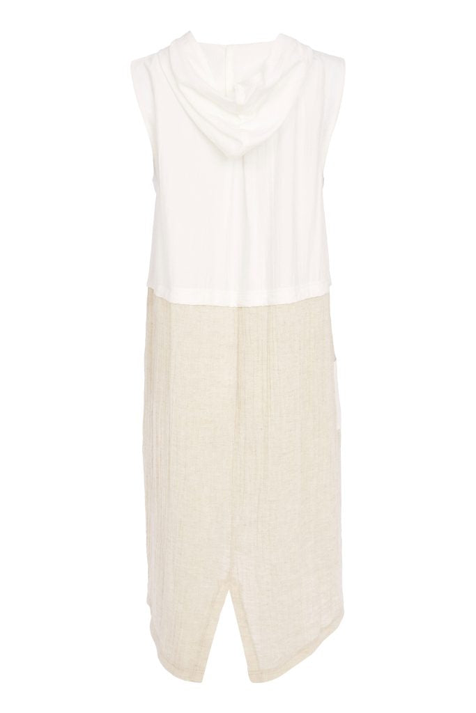 Pebble Hooded Waistcoat - NAS26157