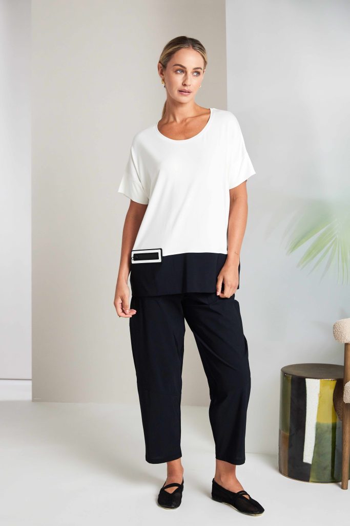 Black Slim Leg Trousers - NAS26109