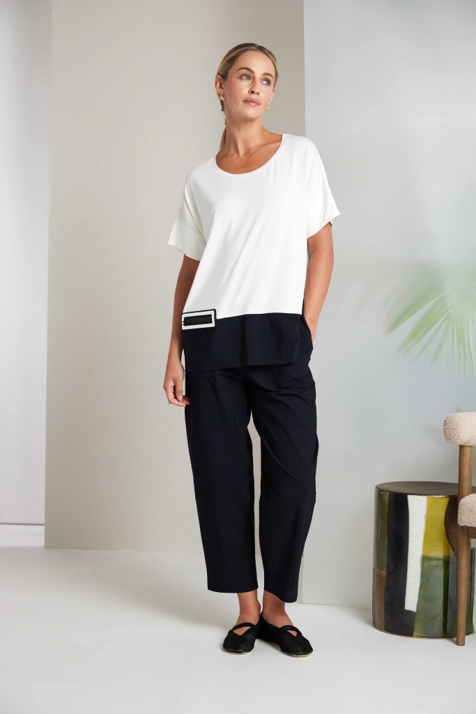 Black Slim Leg Trousers - NAS26109