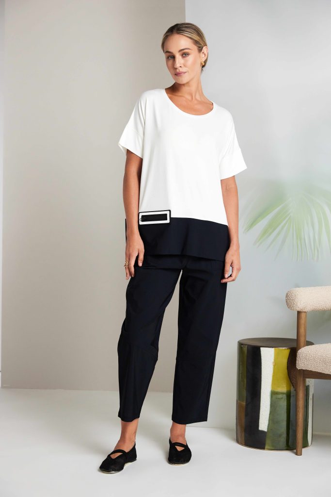 Black Slim Leg Trousers - NAS26109