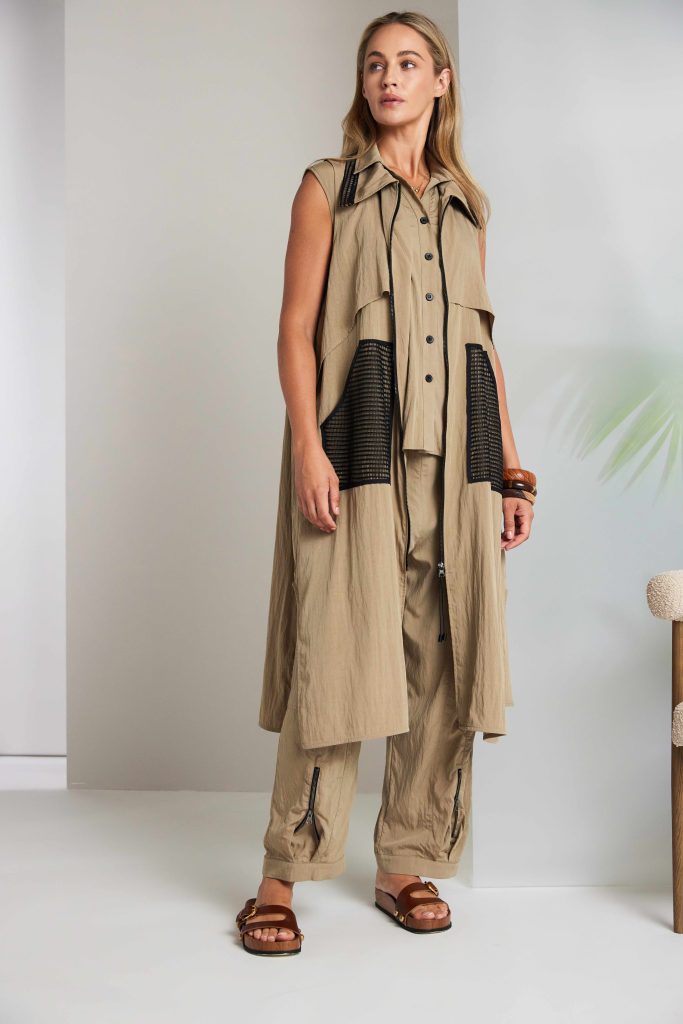 Tan Long Line Waistcoat - NAS26219