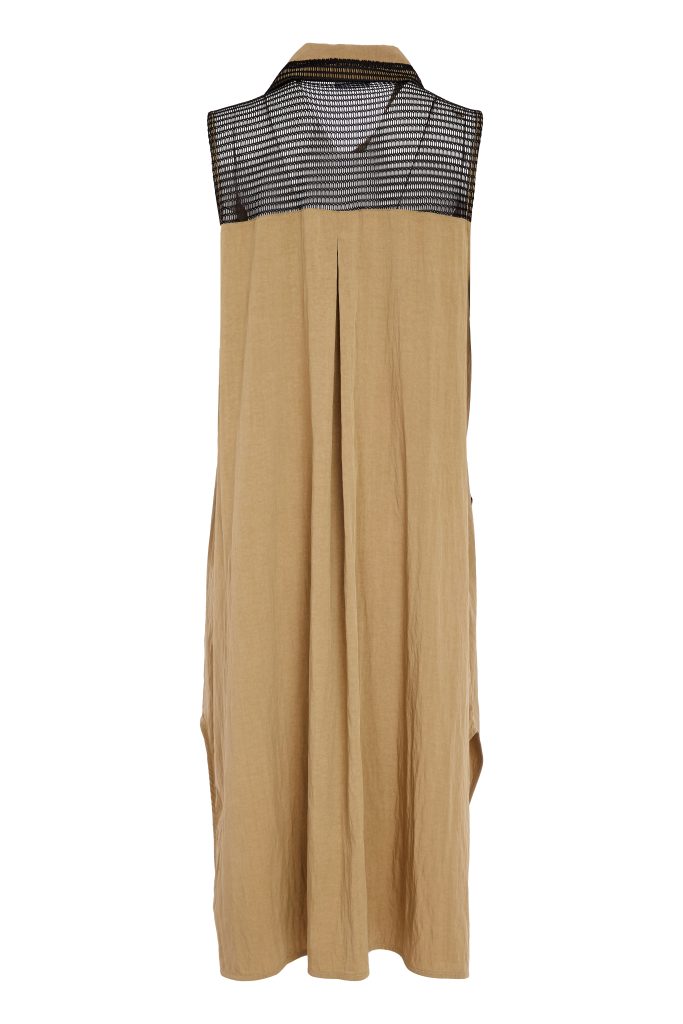 Tan Long Line Waistcoat - NAS26219