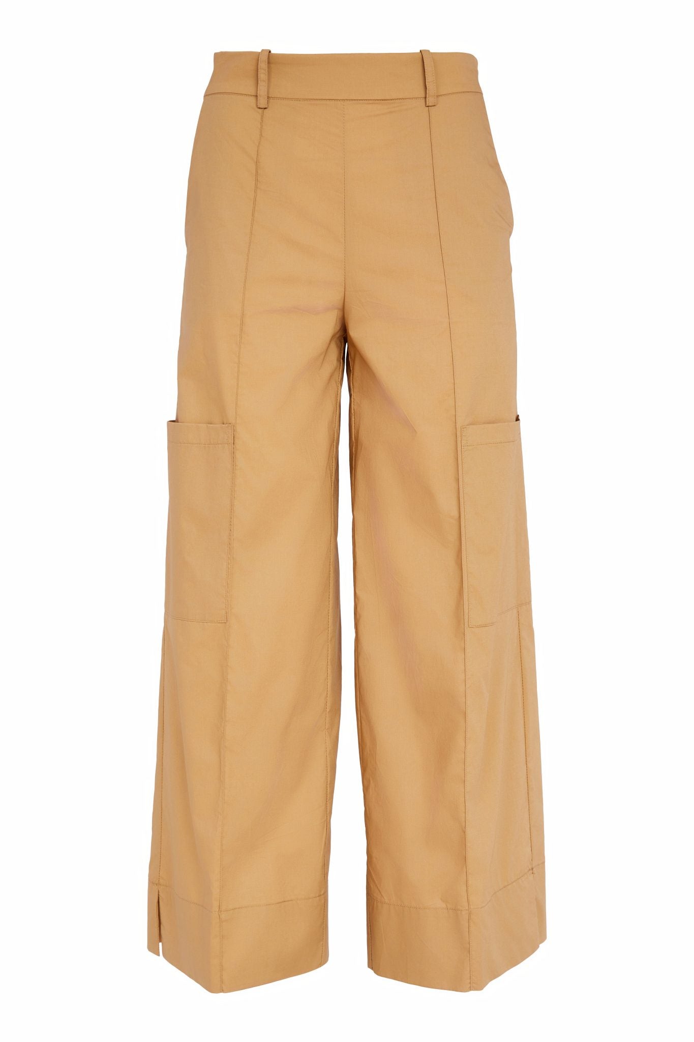 Biscuit Wide Leg Trousers - NAS26297