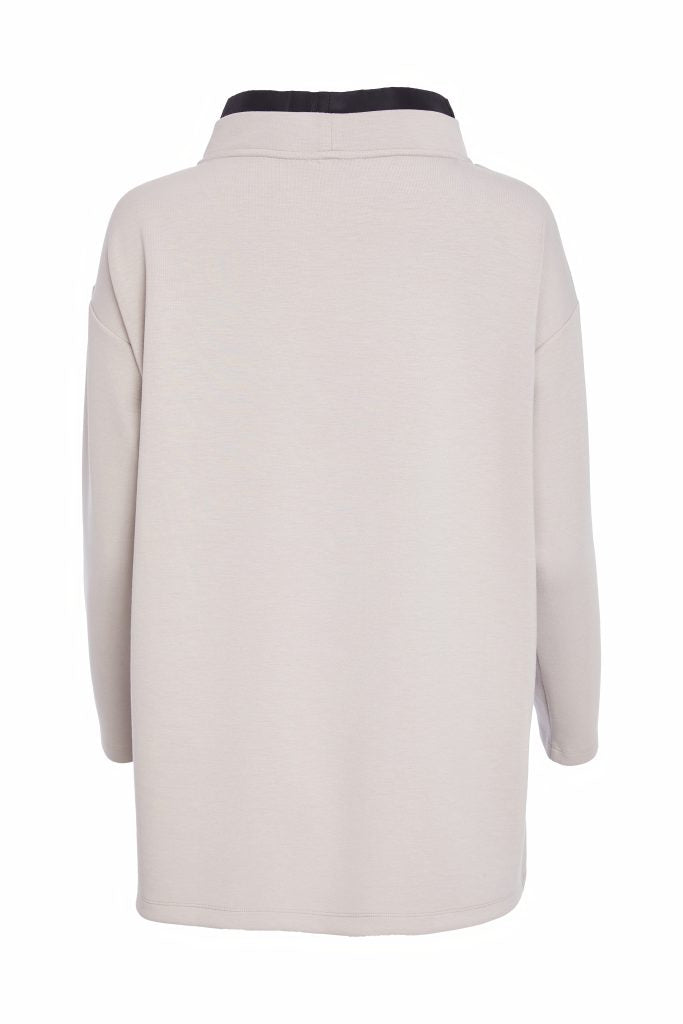 Taupe & Black Sweatshirt - NAW25127