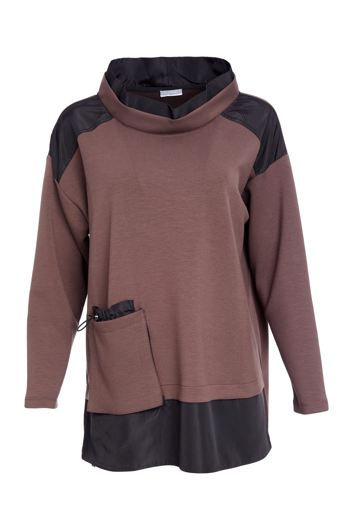 Cocoa & Black Sweatshirt - NAW25127