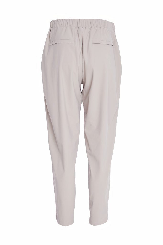 Taupe Slim Leg Trousers - NAW25143