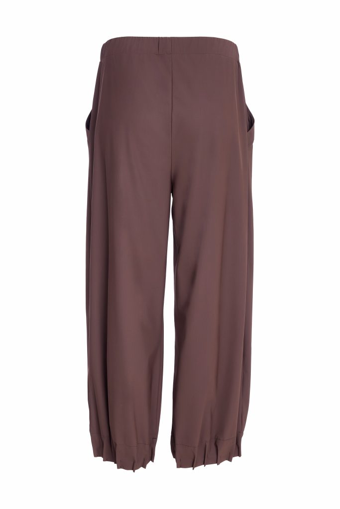 Cocoa Hem Tuck Trousers - NAW25153