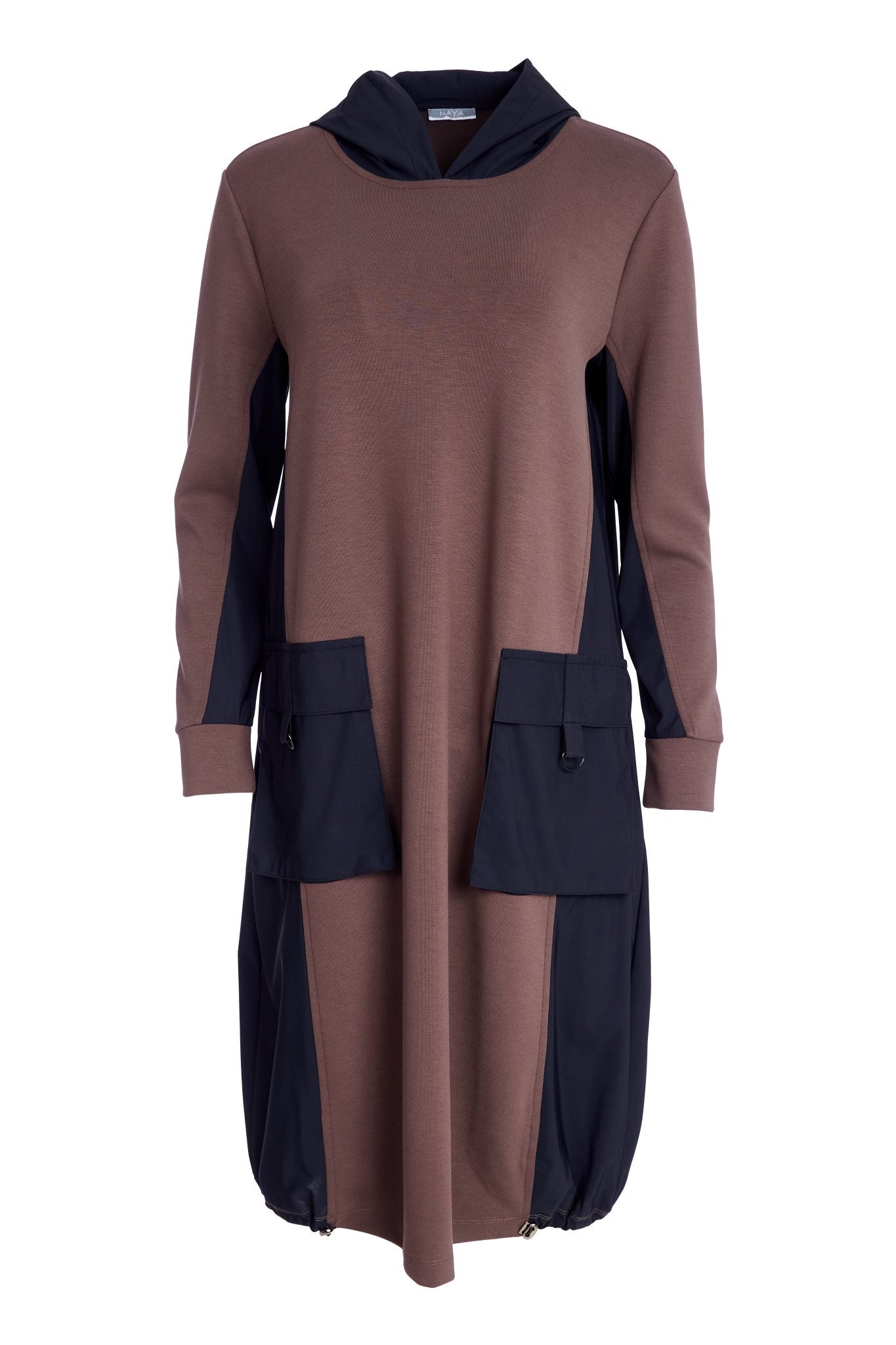 Cocoa & Black Dress - NAW25177