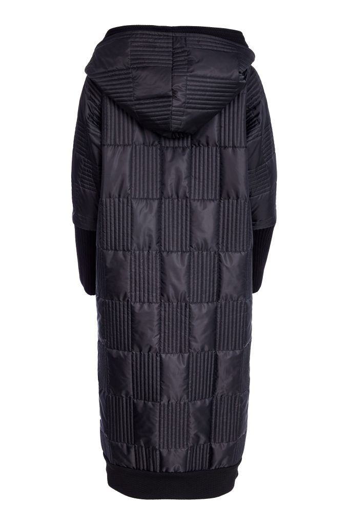 Black Padded Coat - NAW25201