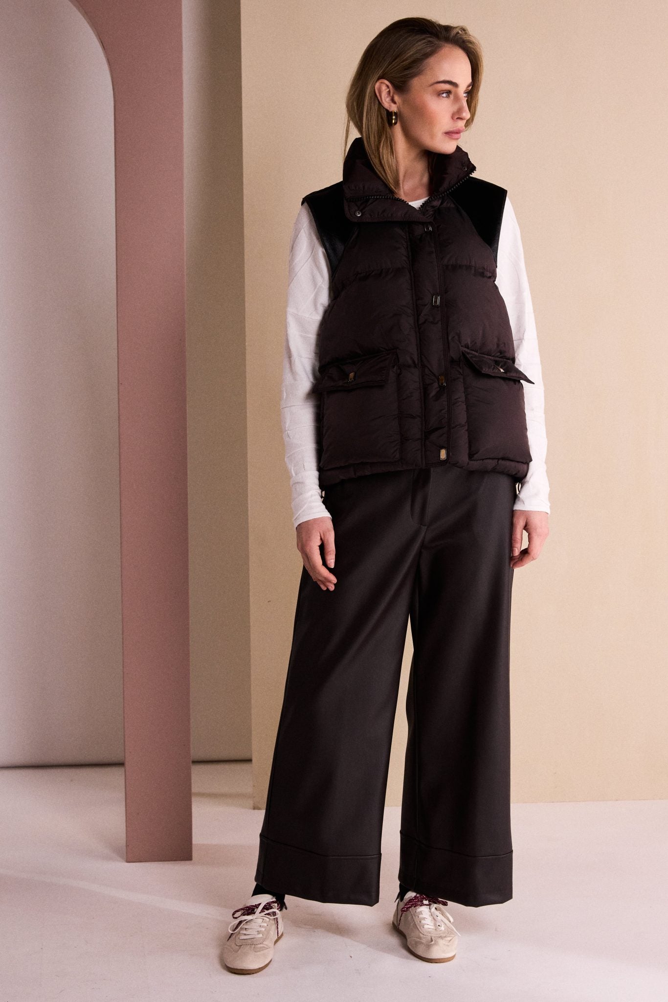 Choko Quilted Waistcoat - NAW26176
