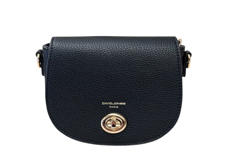 Black Compact Shoulder Bag - NVCM7021