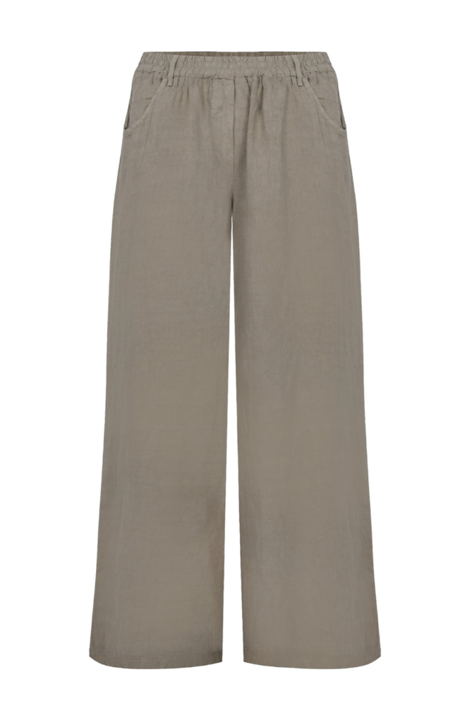 Odie Fango Wide Leg Linen Trousers