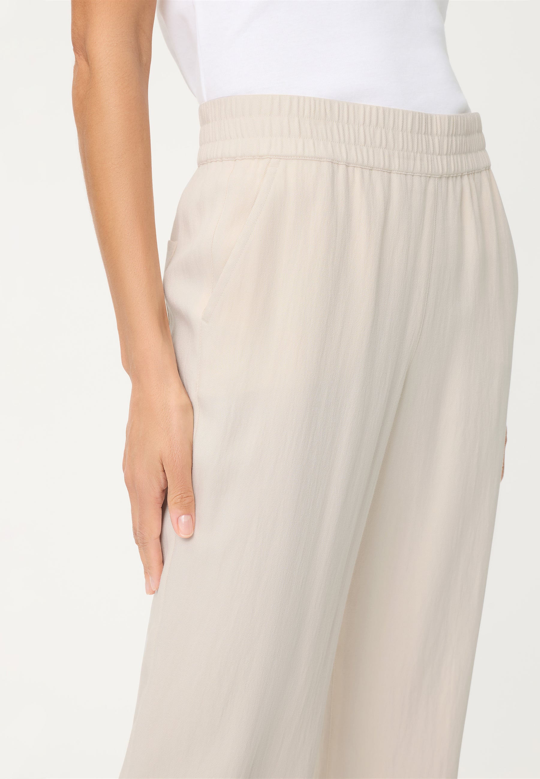 Beige Casual Trousers - 14002539