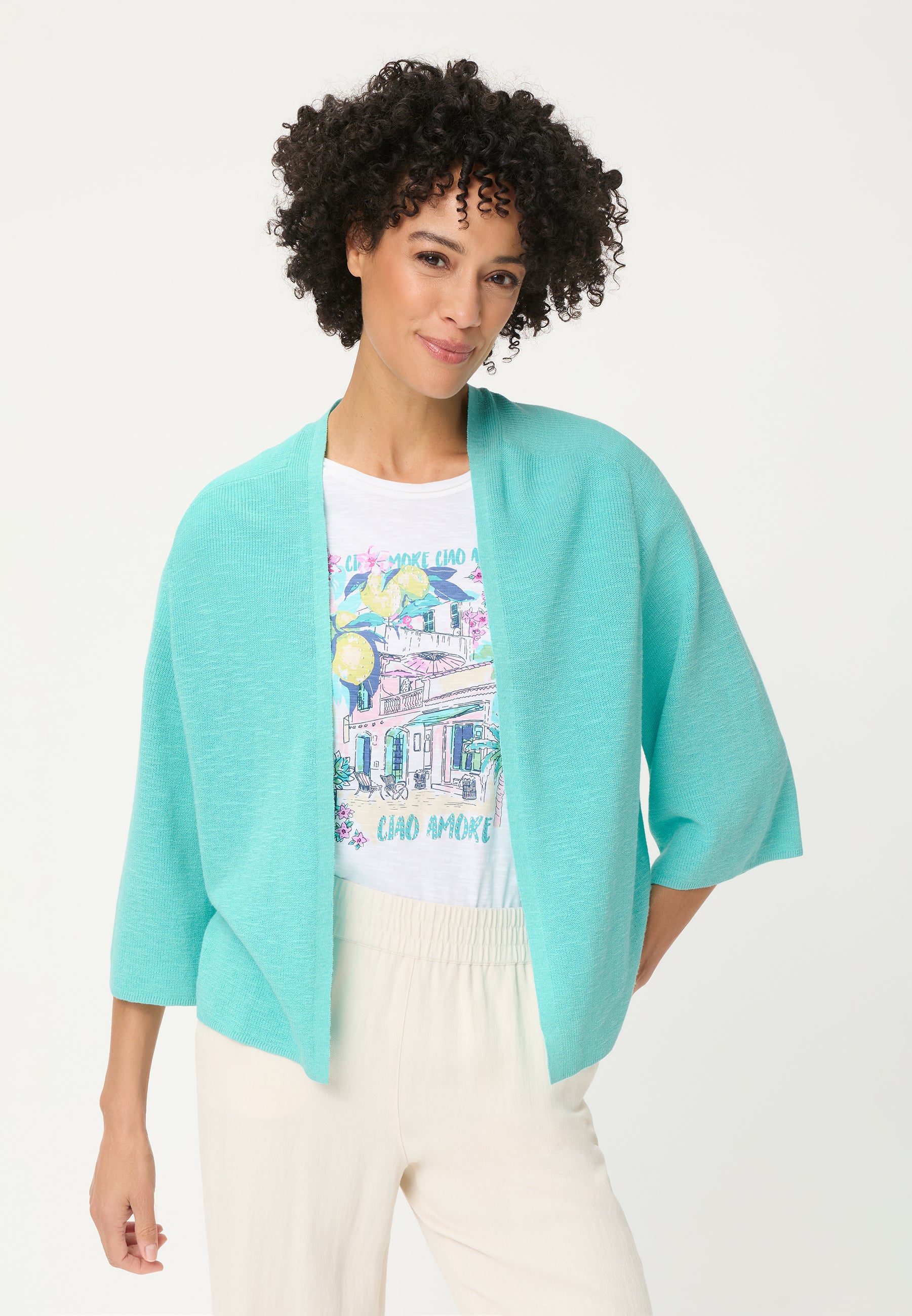 Pool Blue Cardigan Coverup - 11004854