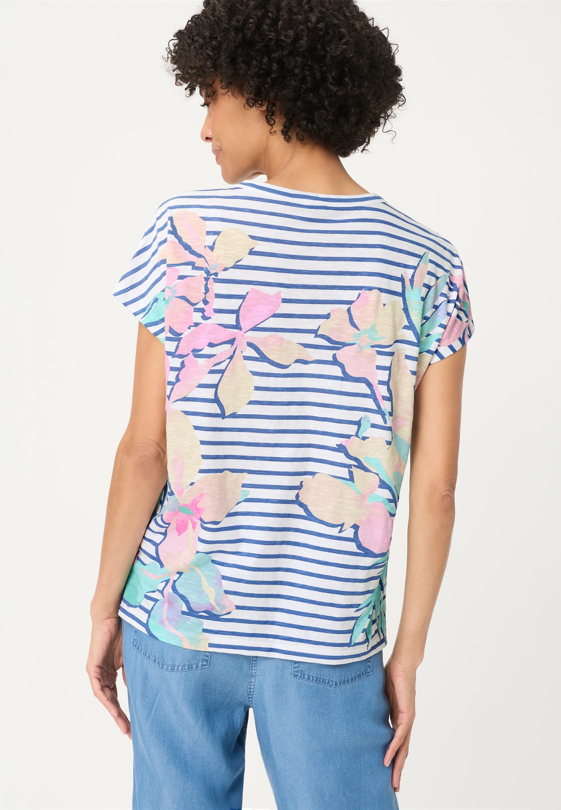 Indigo Stripe Top - 11105406