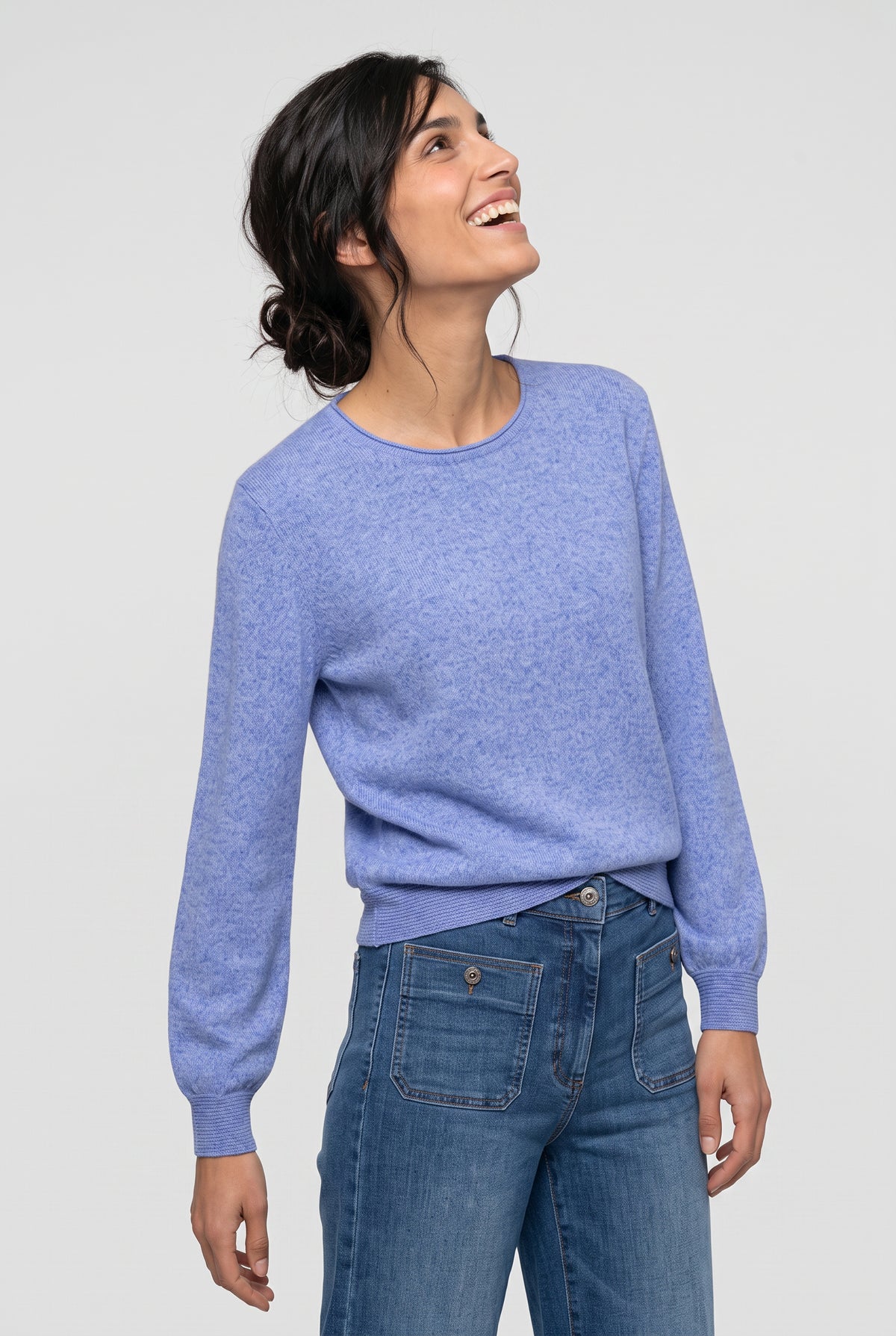 Cobalt Melange Pullover - 11000585