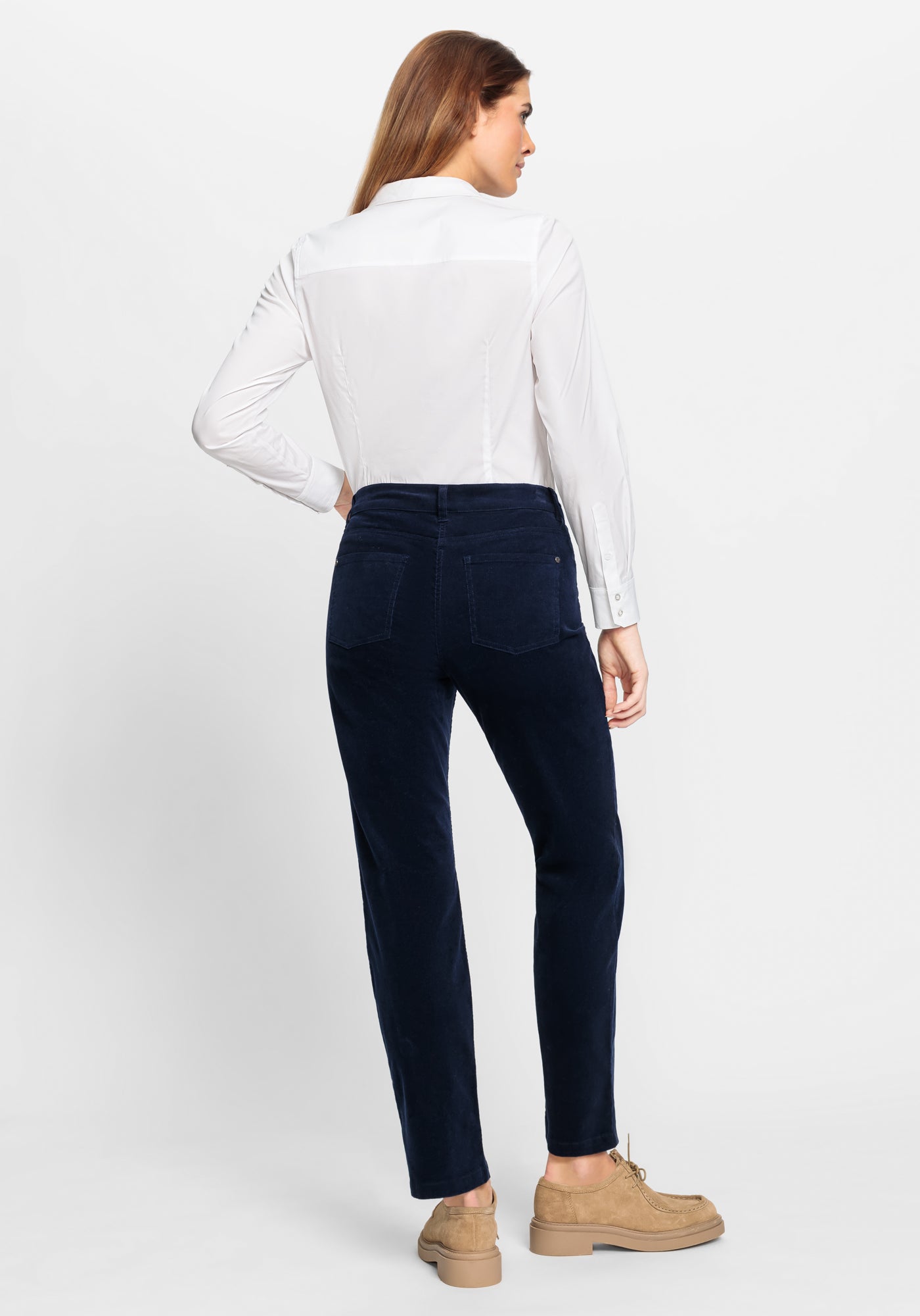 Casual Ink Blue Trousers - 14002006
