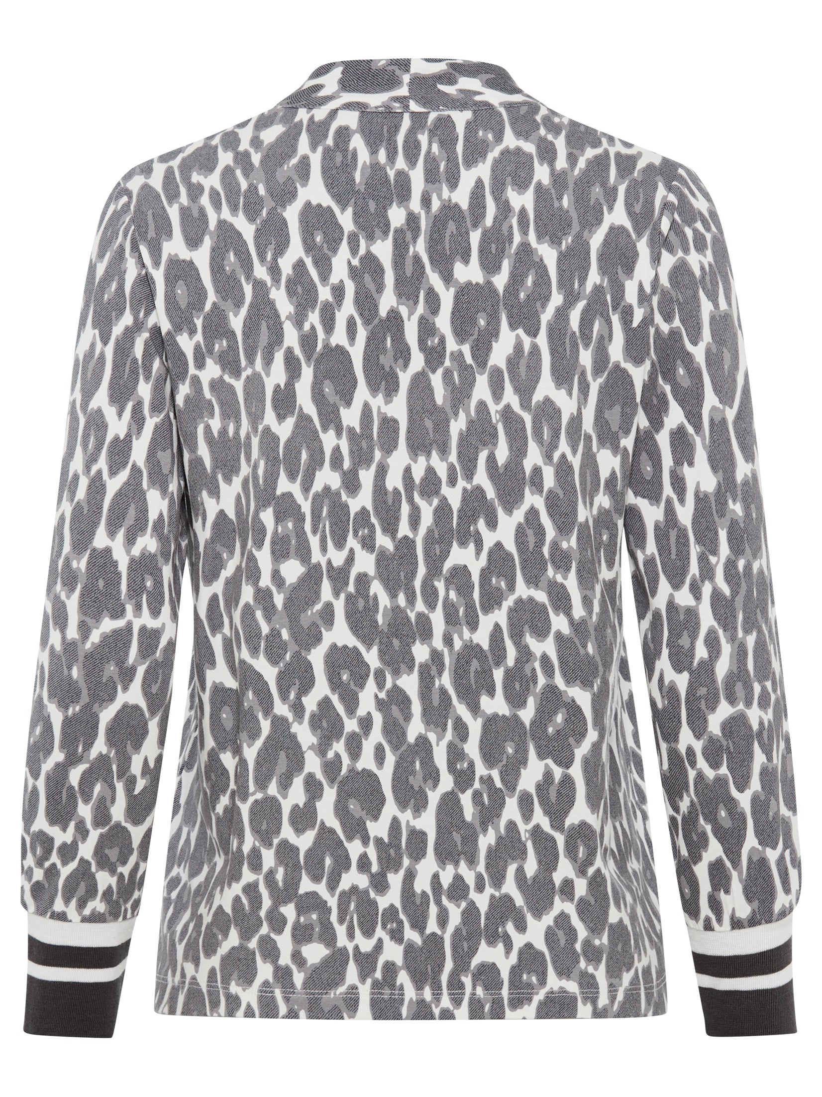 Dark Slate Stripe Cuff Top - 11105206