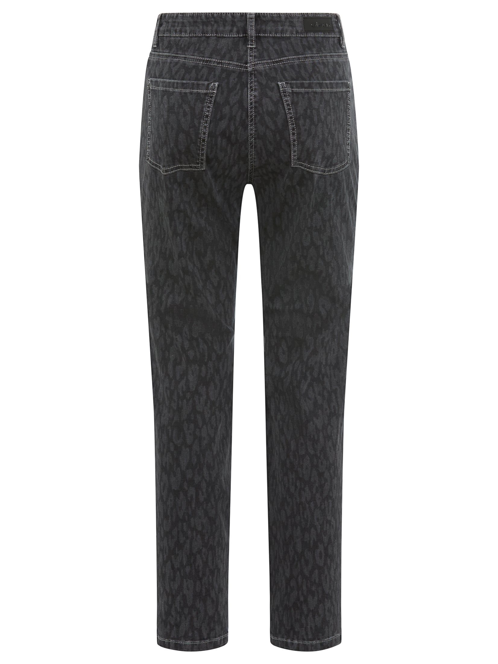 Slate Animal Print Jeans - 14002446