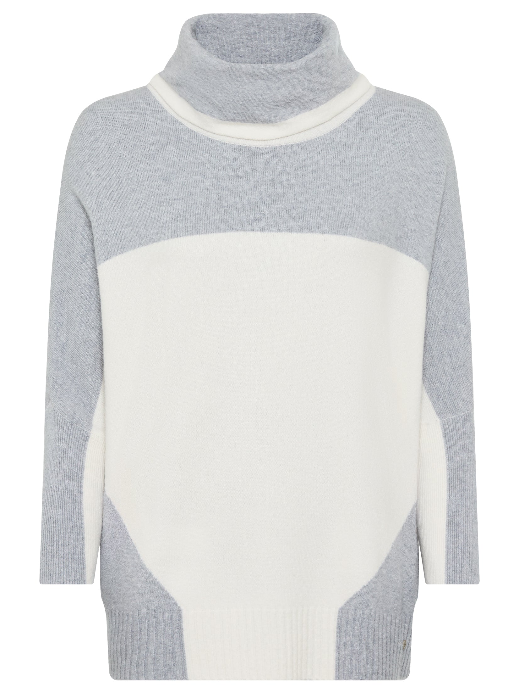 Misty Grey Batwing Sweater - 11004664