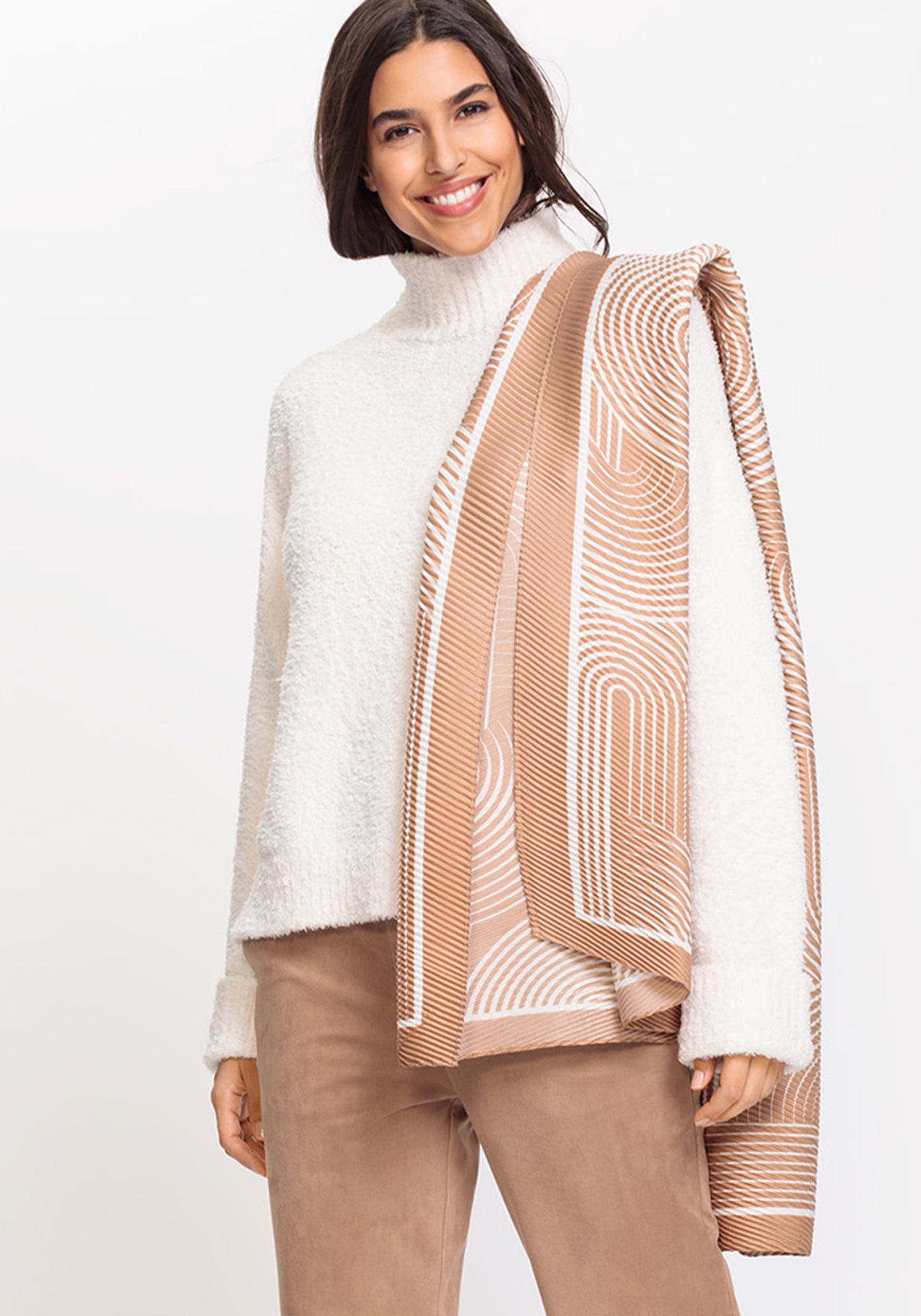 Caffe Latte Scarf - 18001937