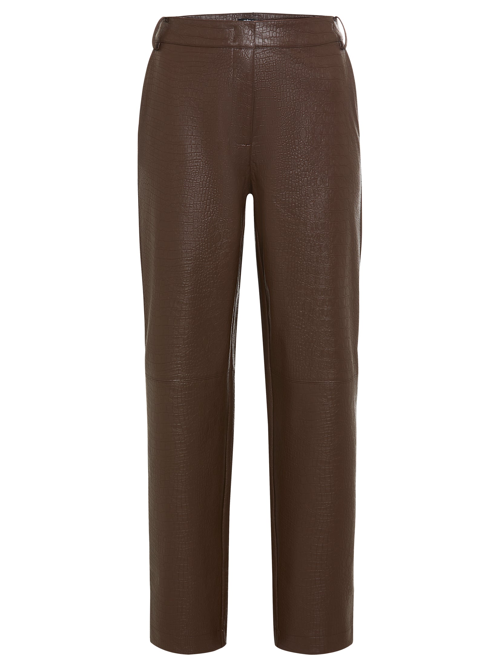 Chocolate Cropped Trousers - 14002467