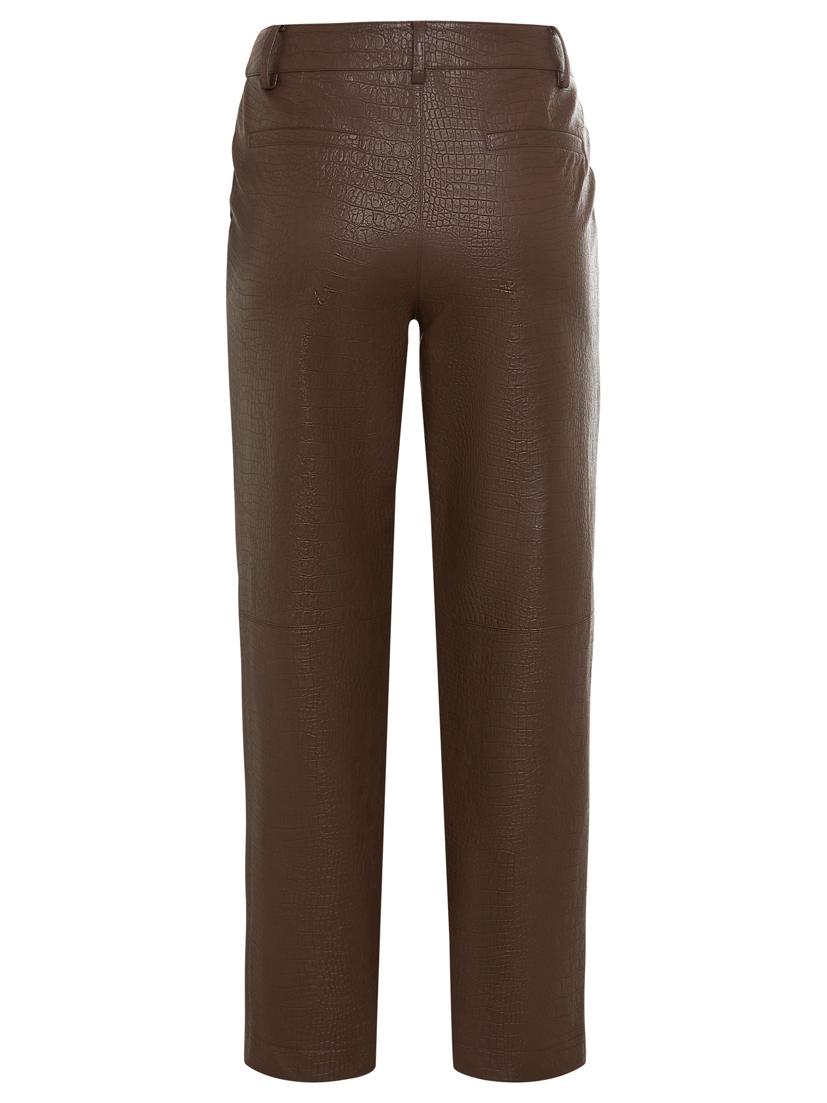 Chocolate Cropped Trousers - 14002467