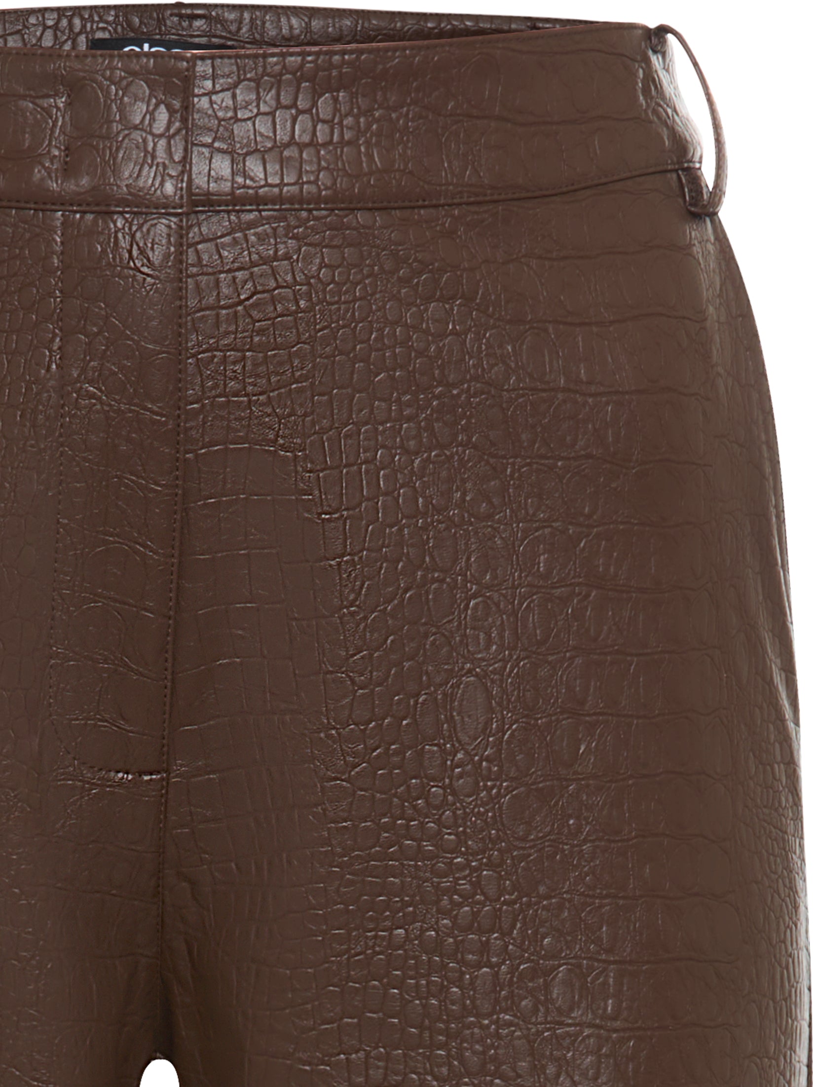 Chocolate Cropped Trousers - 14002467