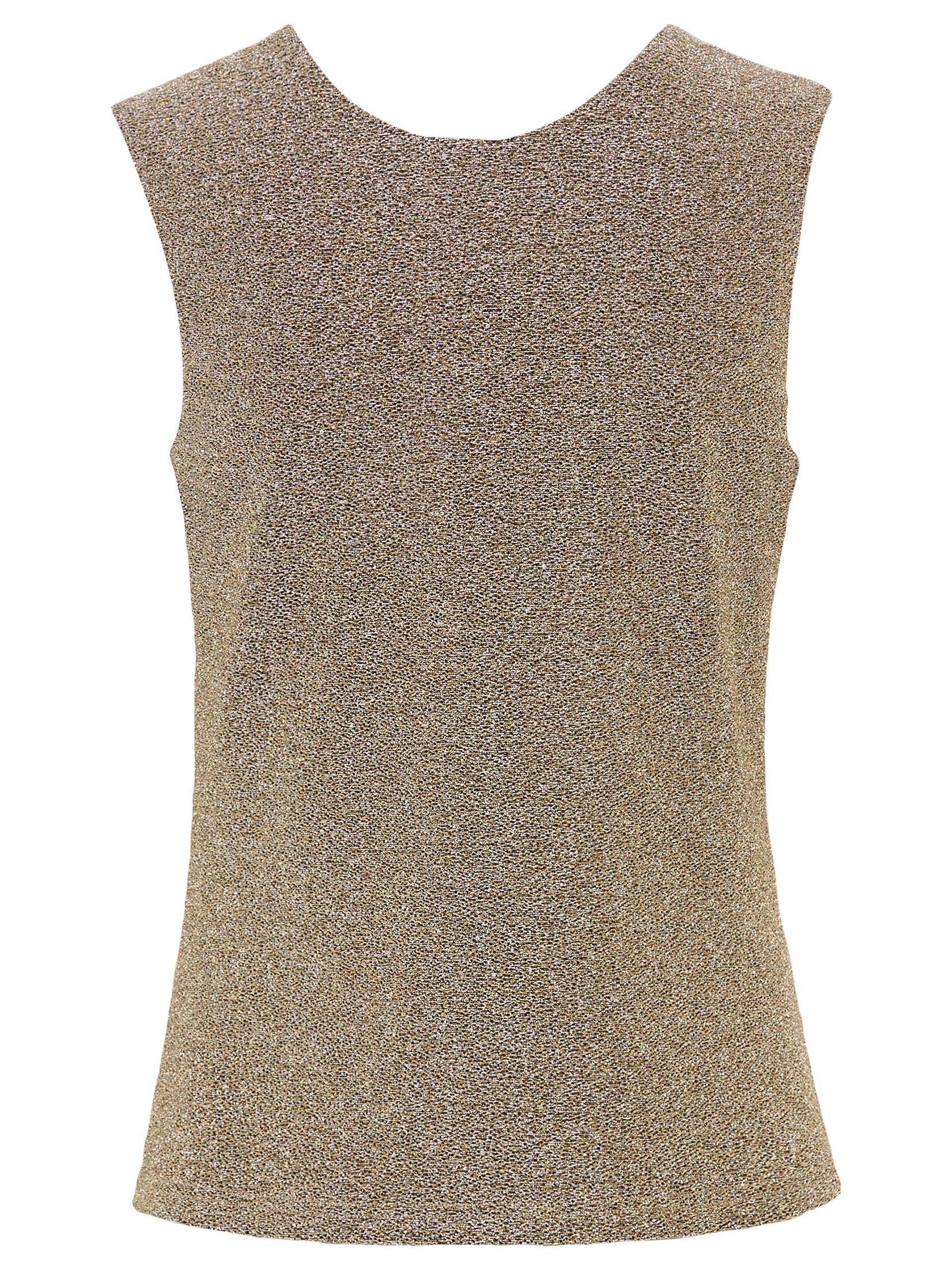 Gold Sleeveless Top - 11105225