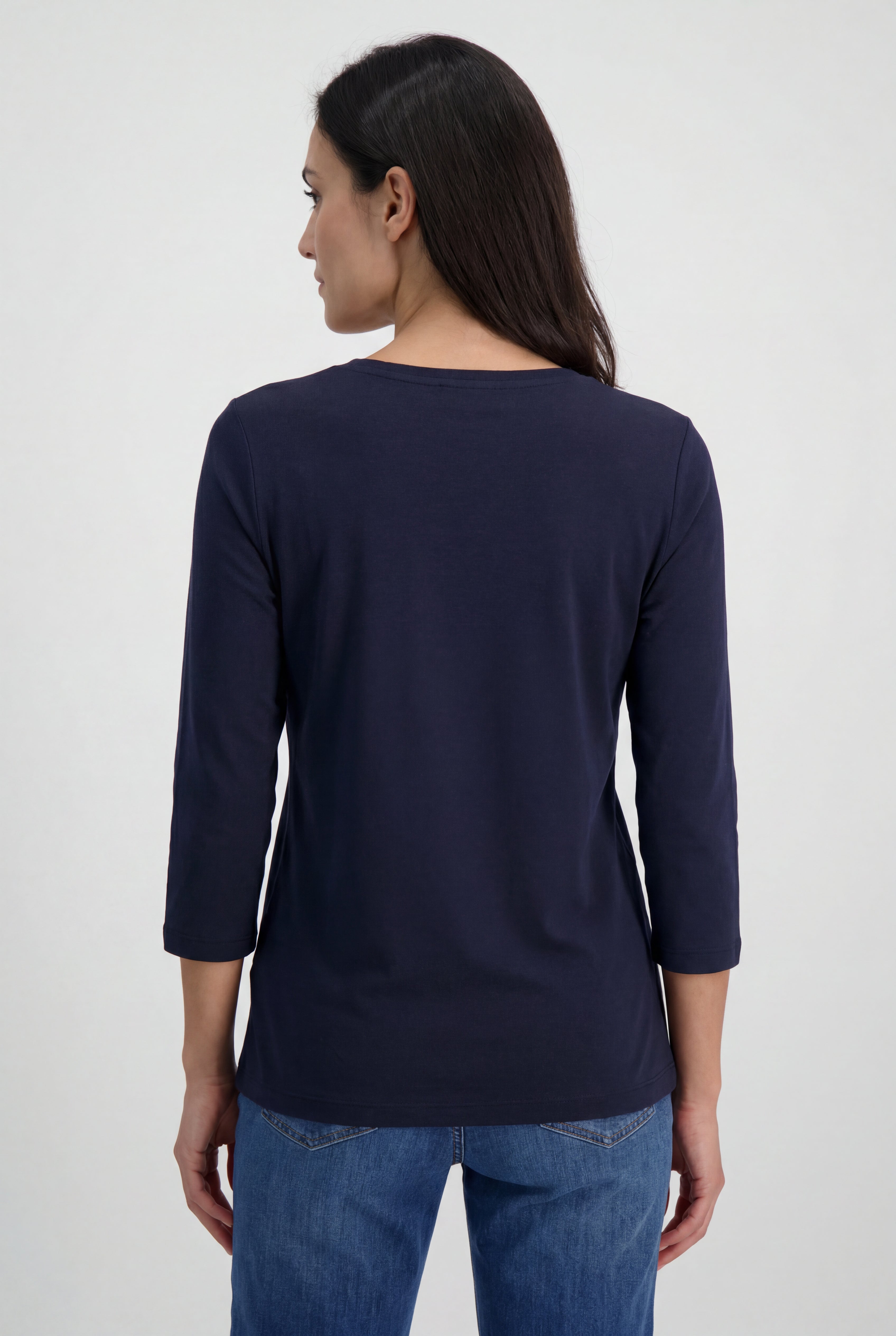 Power Navy Long Sleeve Top - 11100138